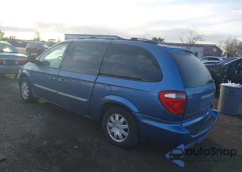 2007 Chrysler Town & Country Touring z USA, uszkodzony, nr VIN 2A4GP54L07R288933